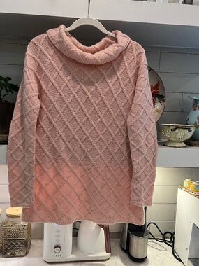 Pink Saks Fifth Avenue 100% Cashmere Sweater